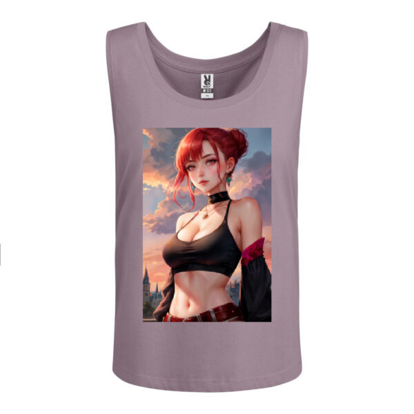 anime girl Camiseta Tirante Roly Nara 6536 Mujer