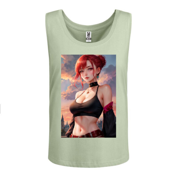 anime girl Camiseta Tirante Roly Nara 6536 Mujer - Imagen 7